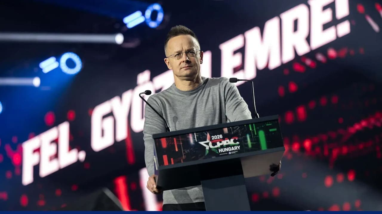 Hungary foreign minister speaks amid alleged EU Russia leak controversy