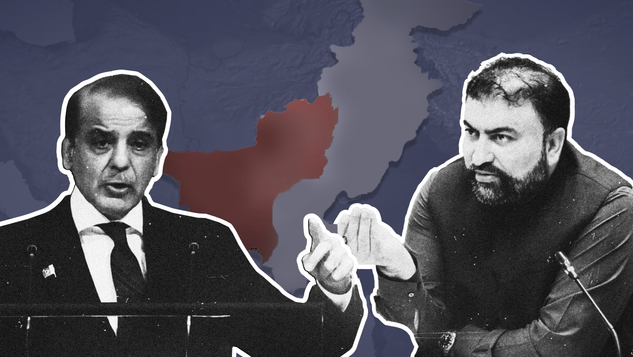 Political leaders of Pakistan & Balochistan, representing rising tensions and national debate over the region's autonomy