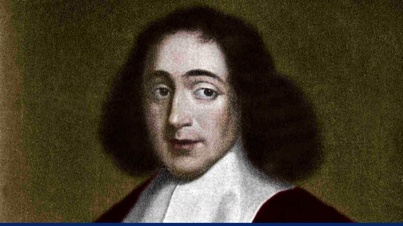 A portrait of Benedict (Baruch) Spinoza