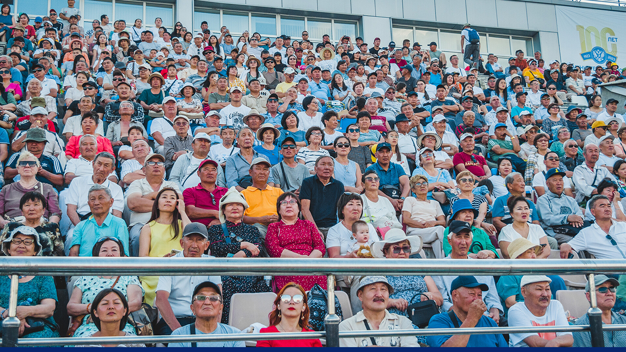 Central stadium of the Buryat capital