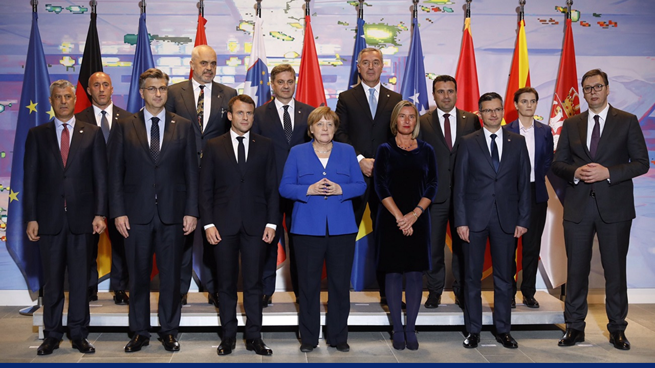 European Union and Western Balkans leaders group photo during EU summit